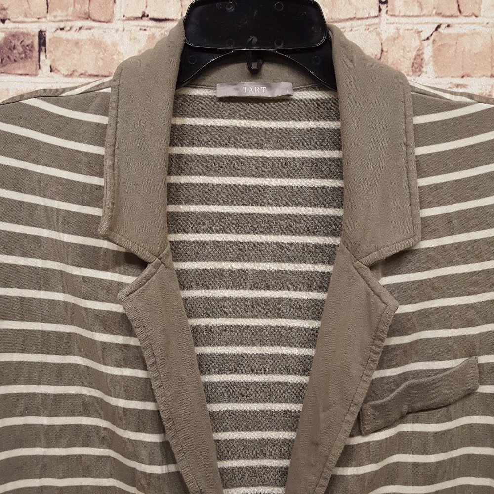 Tart Cardigan Gray/White Size Large - Picture 3 of 13